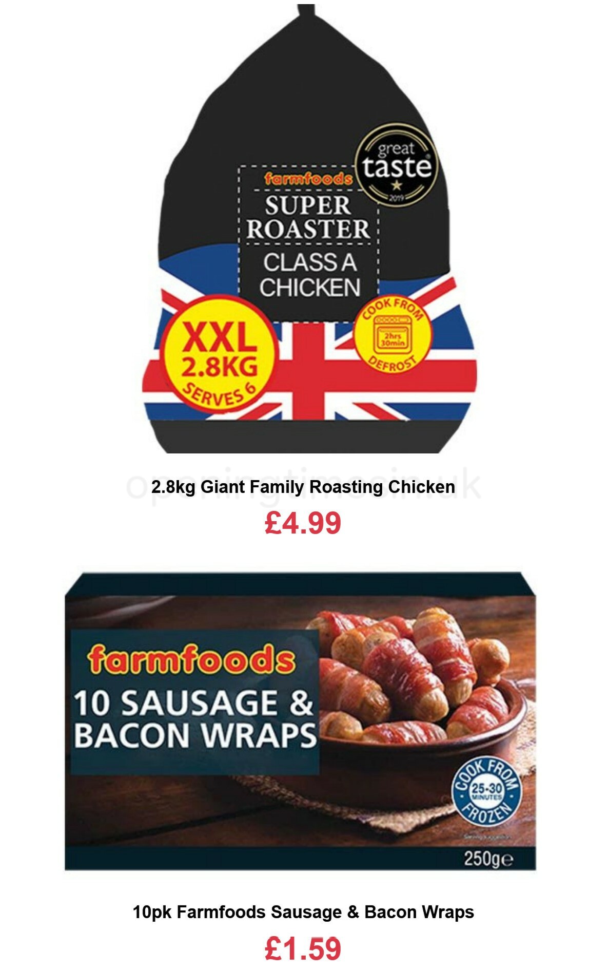 Farmfoods Offers from 23 March