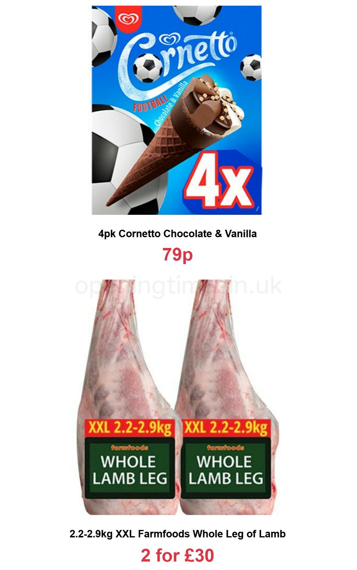 Farmfoods Offers from 30 March