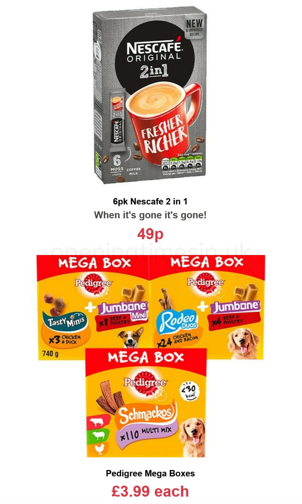 Farmfoods Offers from 20 April