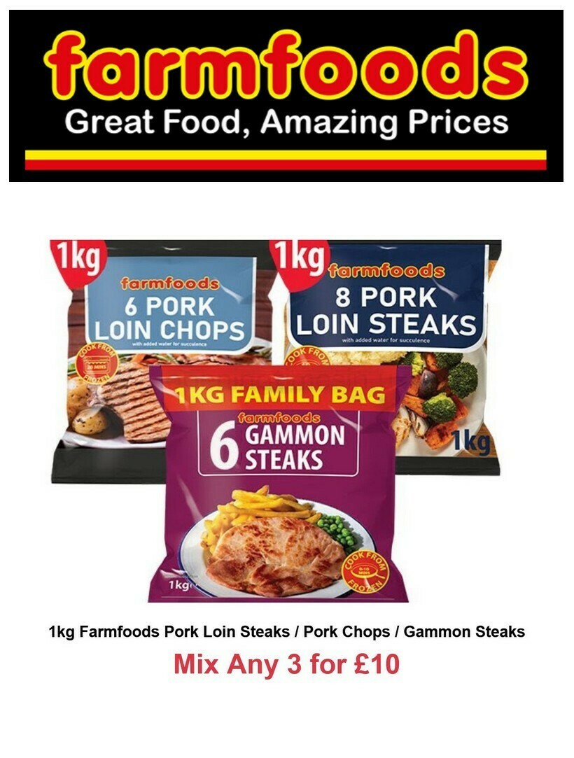 Farmfoods Offers from 26 June