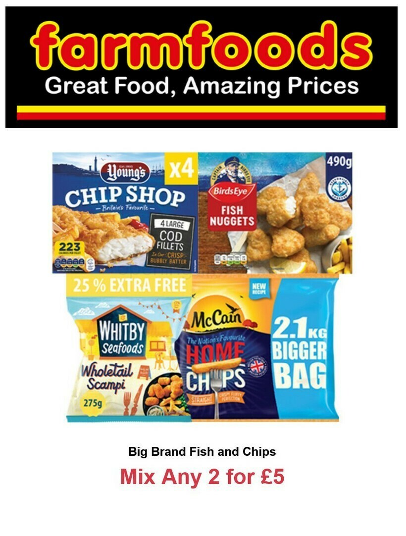 Farmfoods Offers from 4 August
