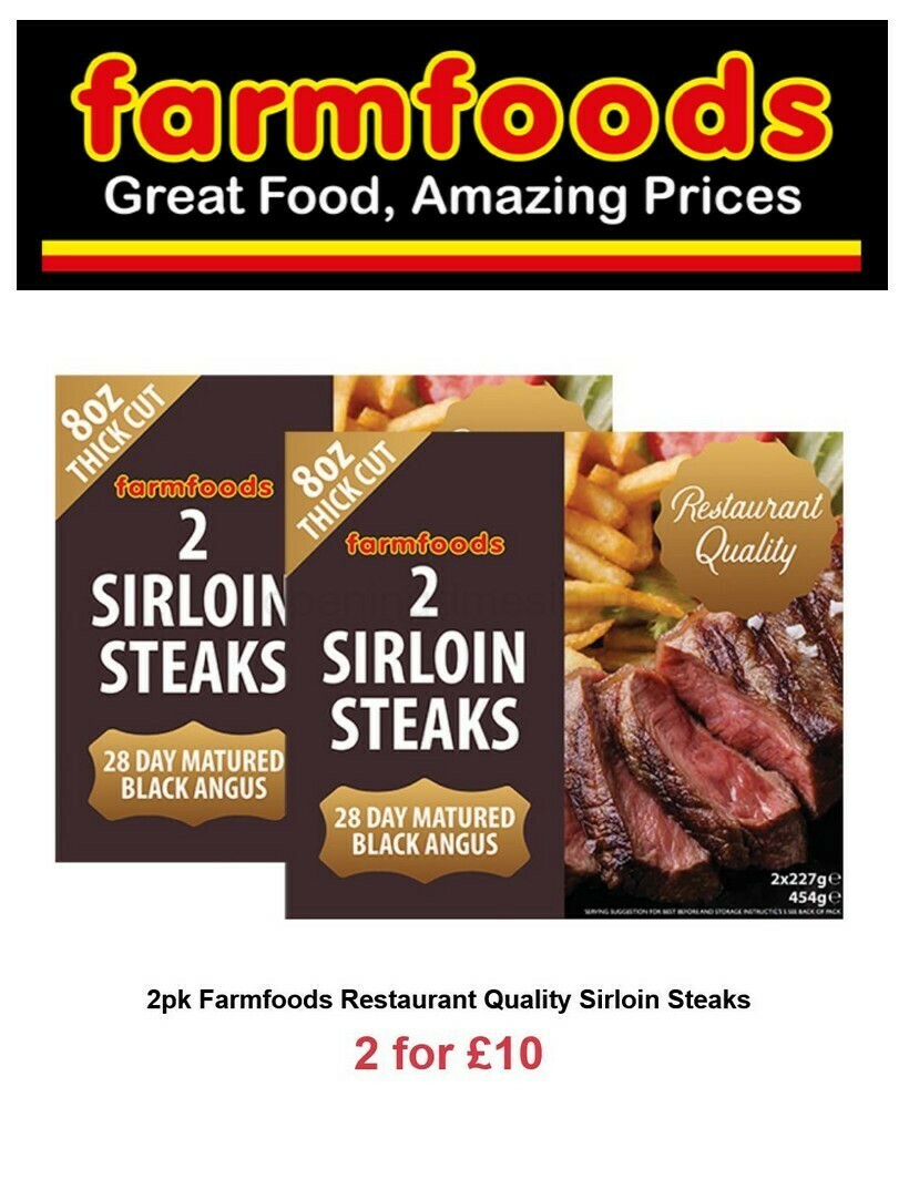 Farmfoods Offers from 26 August