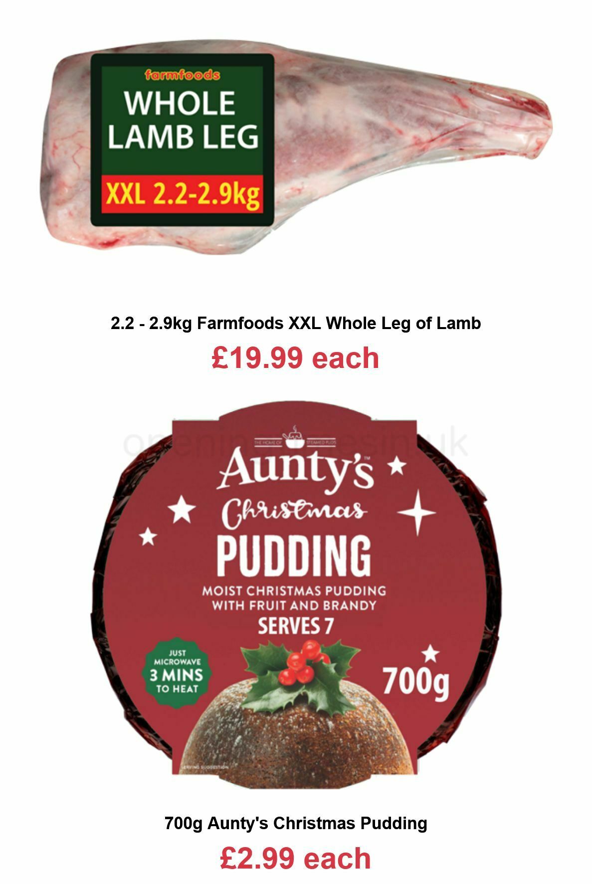 Farmfoods Offers from 20 October