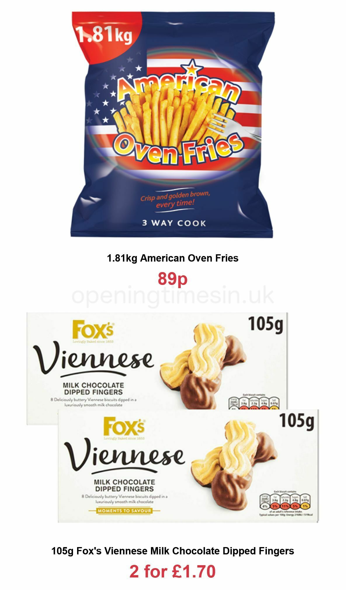 Farmfoods Offers from 20 October