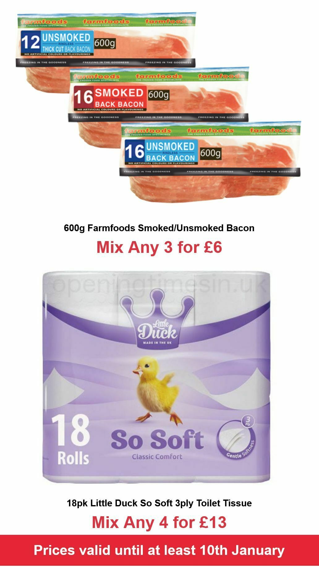 Farmfoods Offers from 29 December