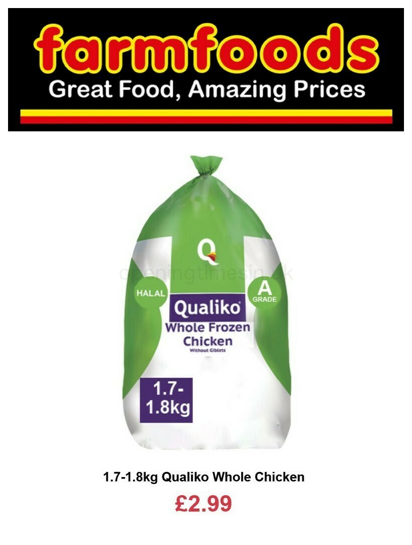 Farmfoods Offers from 6 April