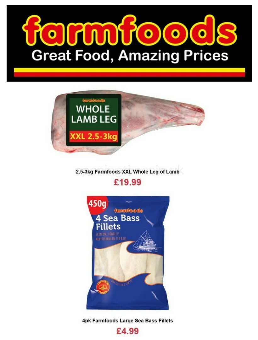 Farmfoods Offers from 12 April