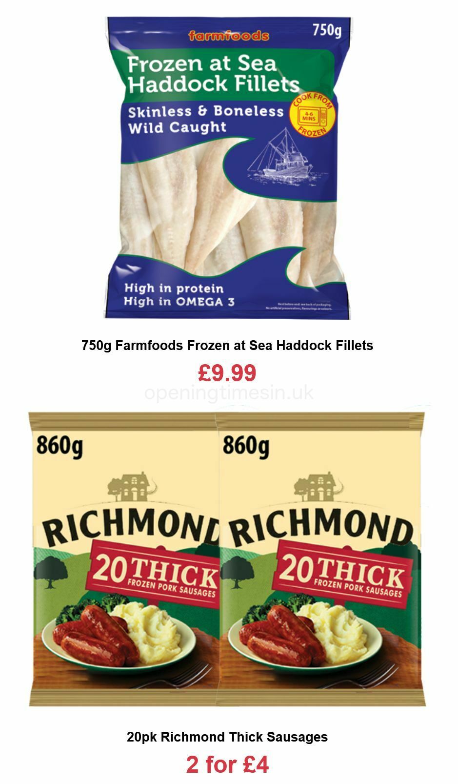 Farmfoods Offers from 4 May