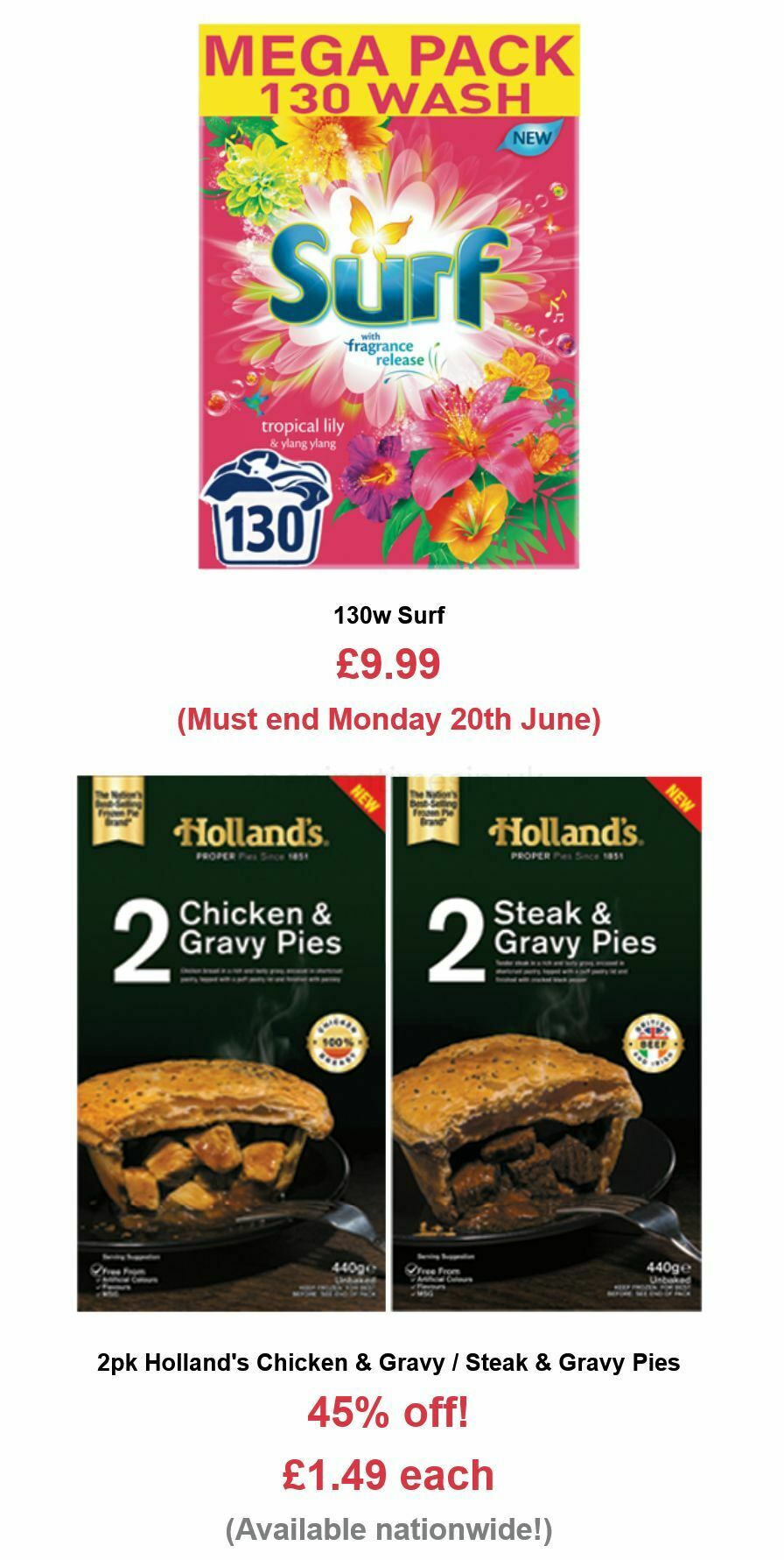 Farmfoods Offers from 8 June