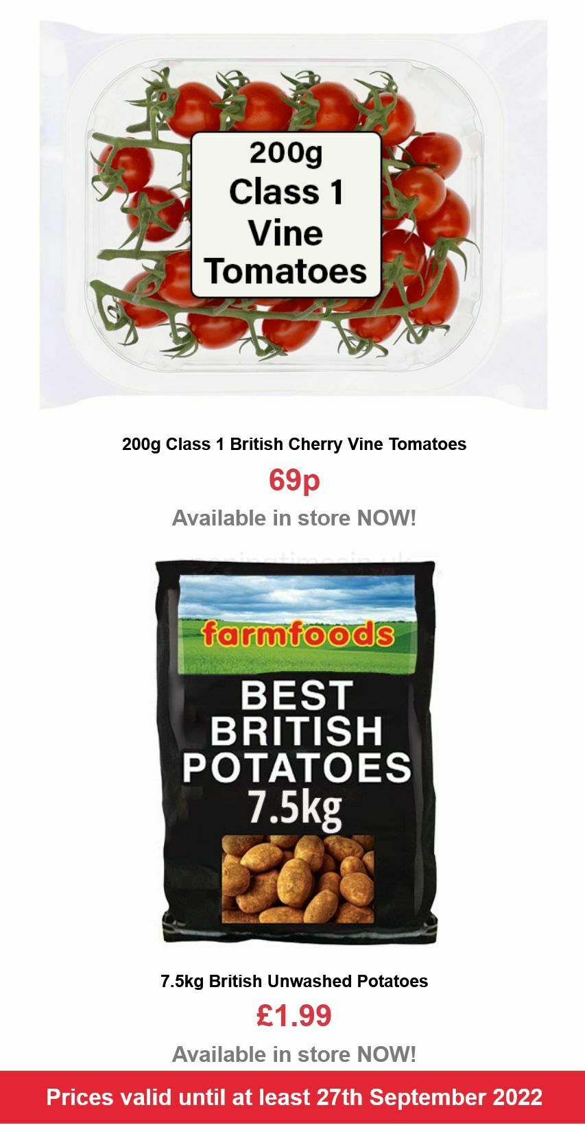 Farmfoods Offers from 24 September