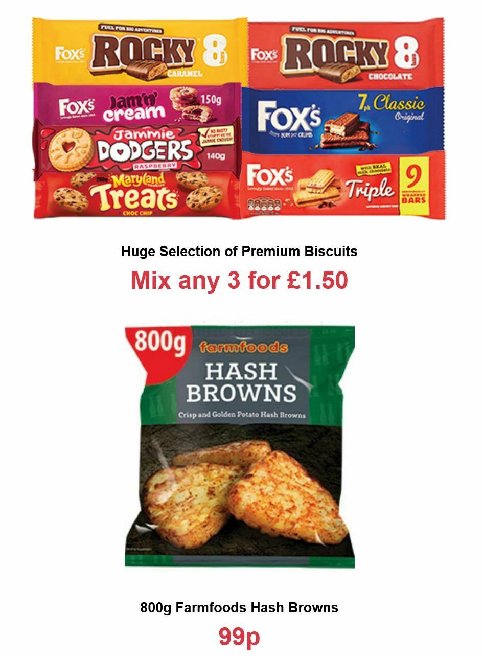 Farmfoods Offers from 4 October