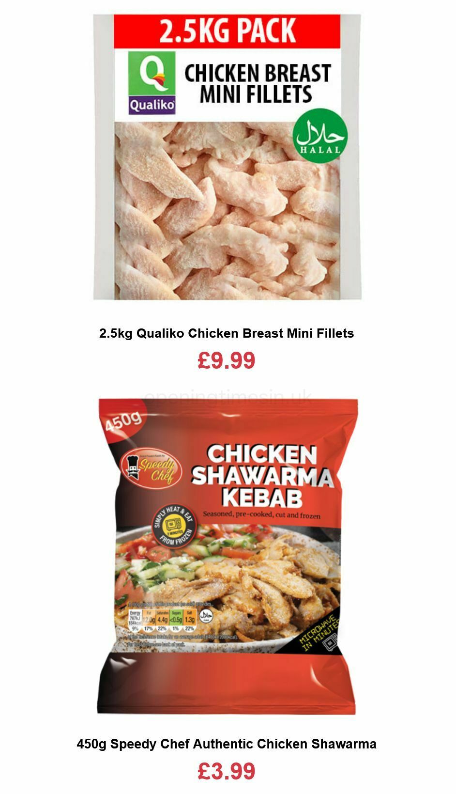 Farmfoods Offers from 3 January