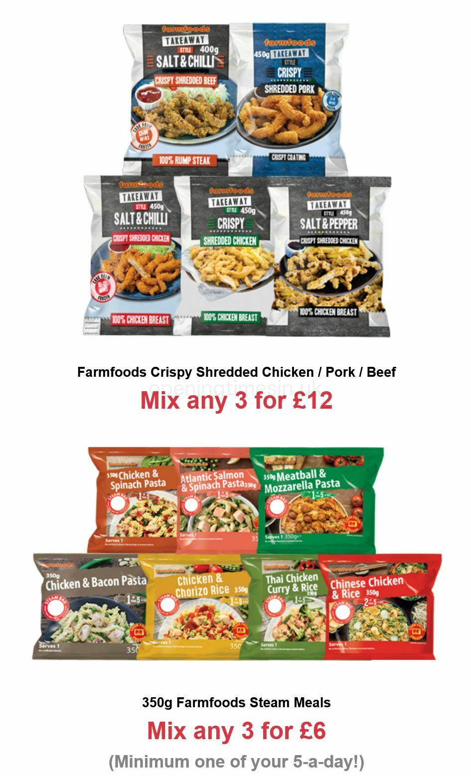 Farmfoods Offers from 18 January