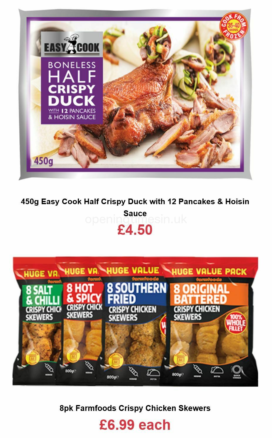 Farmfoods Offers from 24 January
