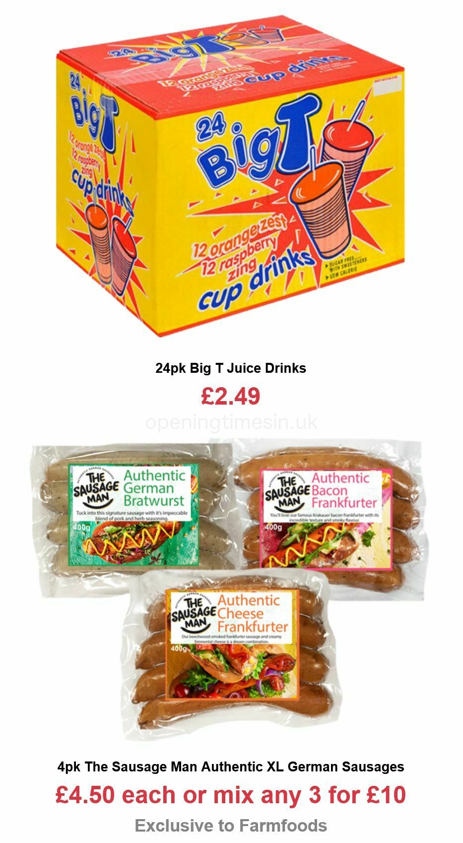 Farmfoods Offers from 16 May