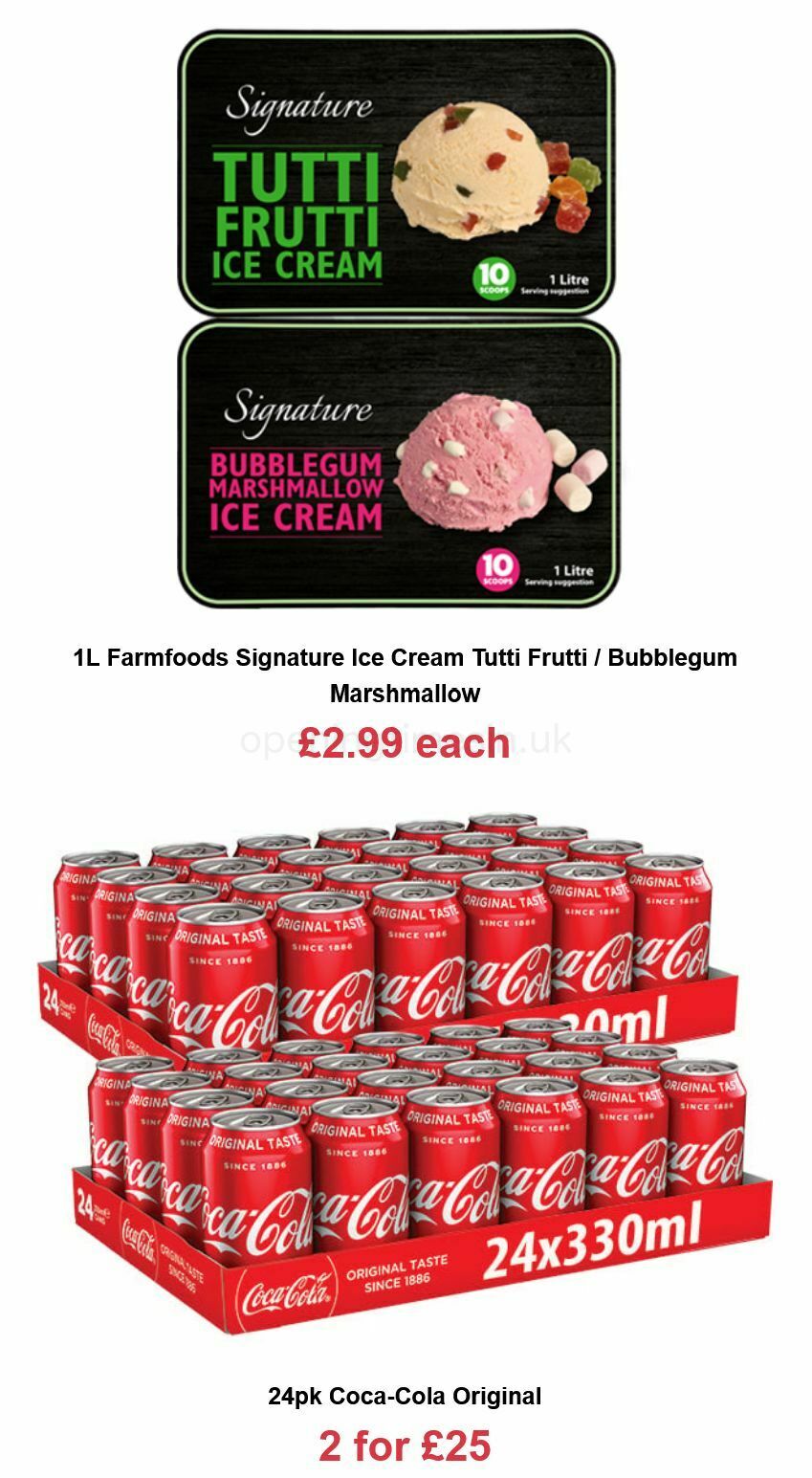 Farmfoods Offers from 24 May