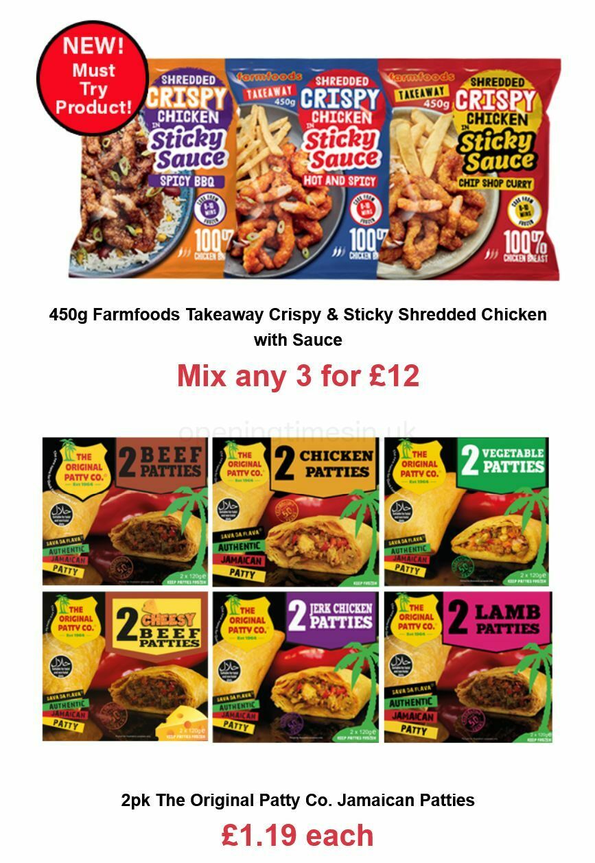 Farmfoods Offers from 1 June