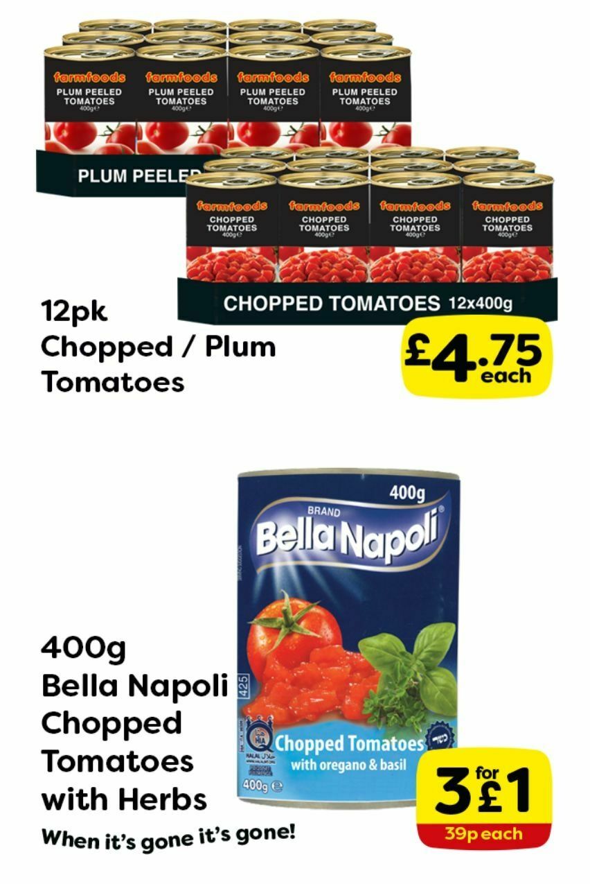 Farmfoods Offers from 11 March