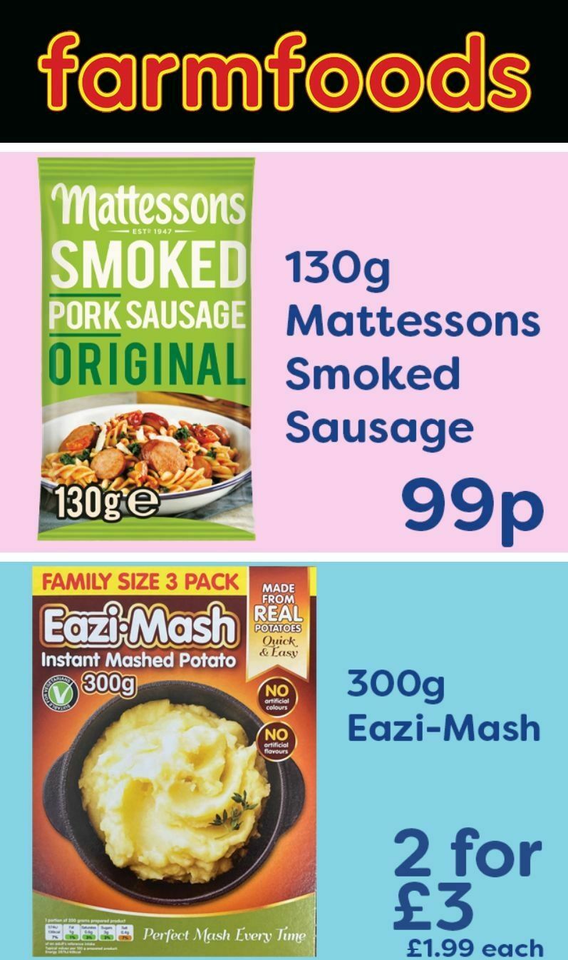 Farmfoods Offers from 30 March