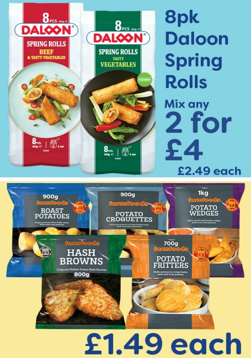 Farmfoods Offers from 4 April