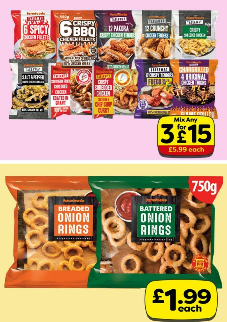 Farmfoods Offers from 5 May