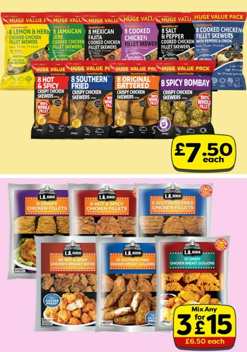 Farmfoods Offers from 9 May