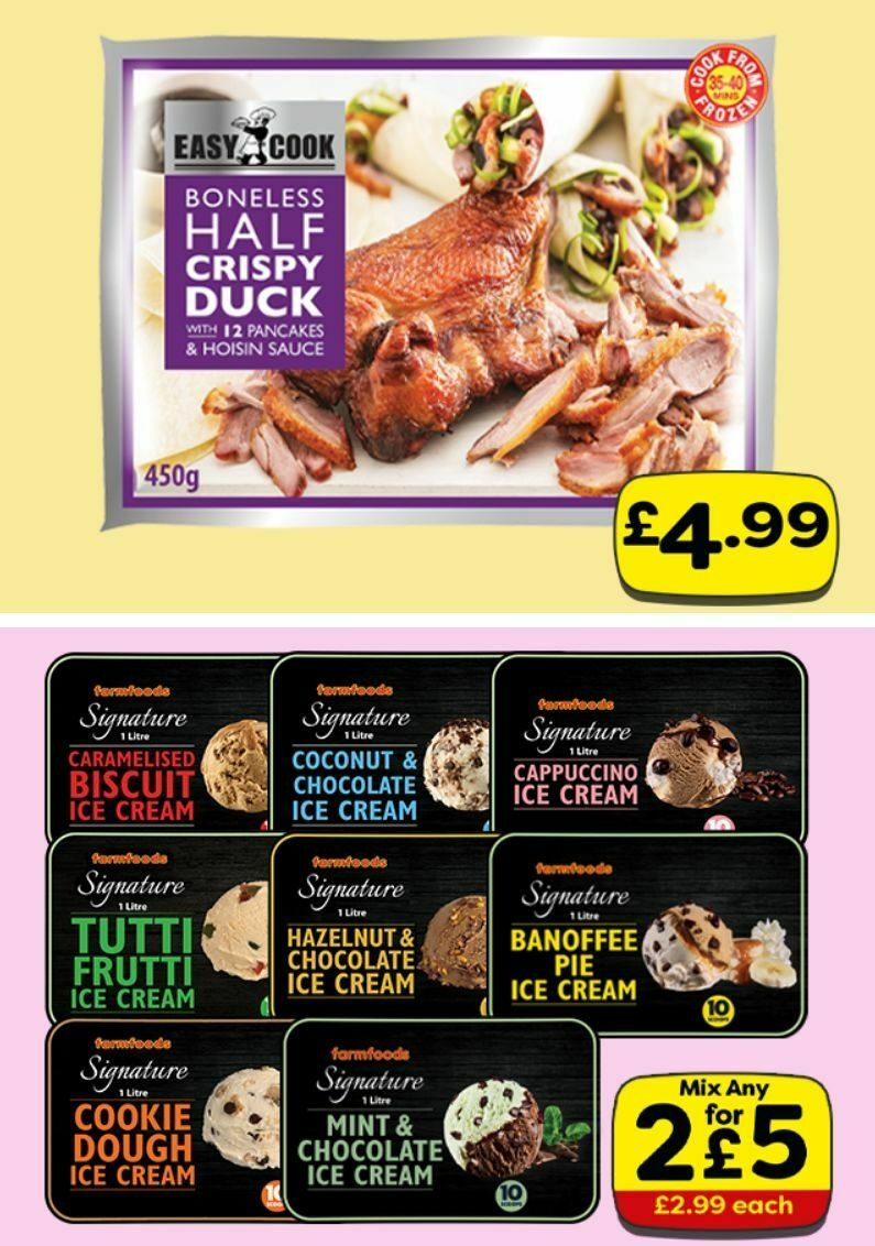 Farmfoods Offers from 9 May