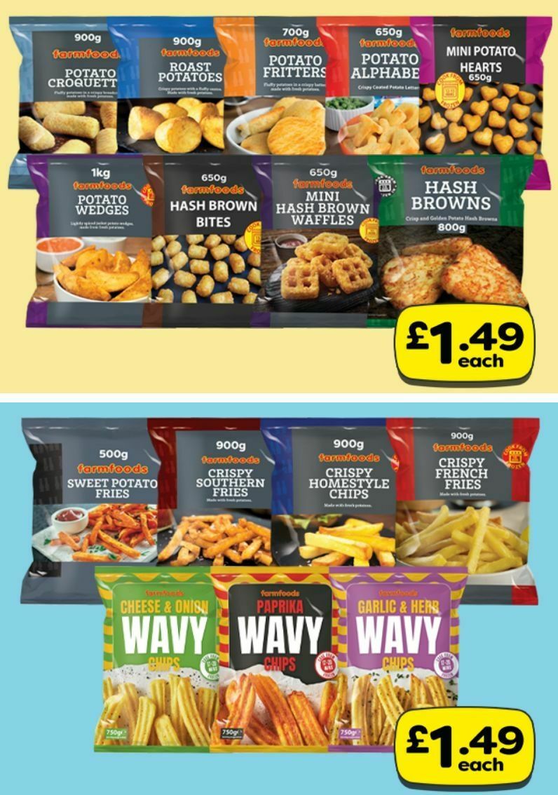 Farmfoods Offers from 23 May