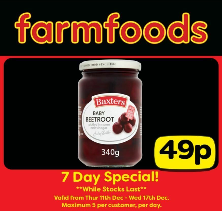 Farmfoods Offers from 11 December
