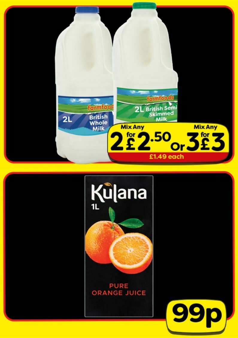 Farmfoods Offers from 23 December