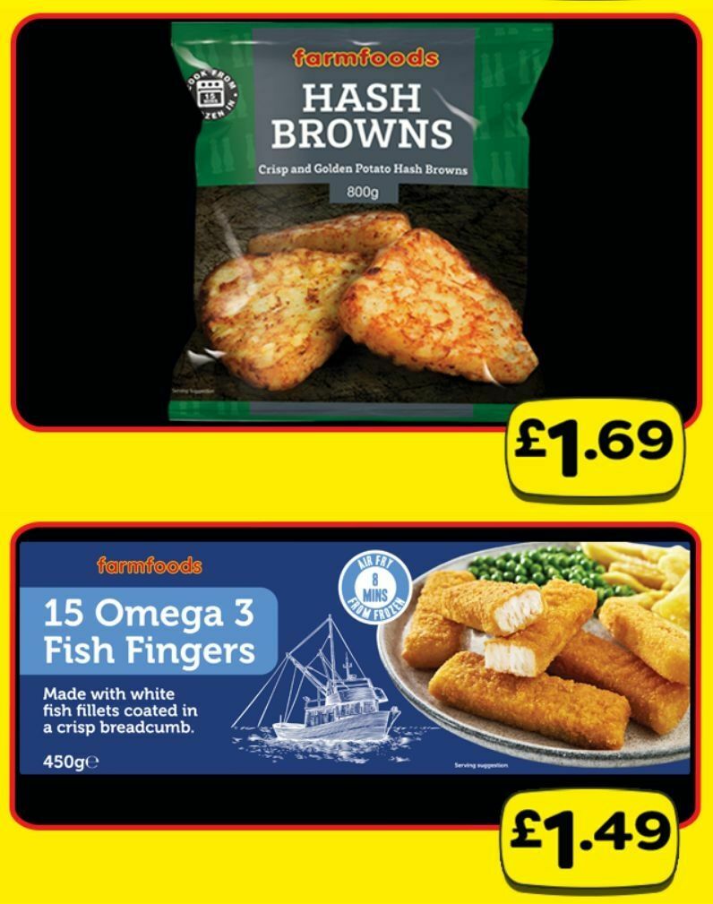 Farmfoods Offers from 26 December