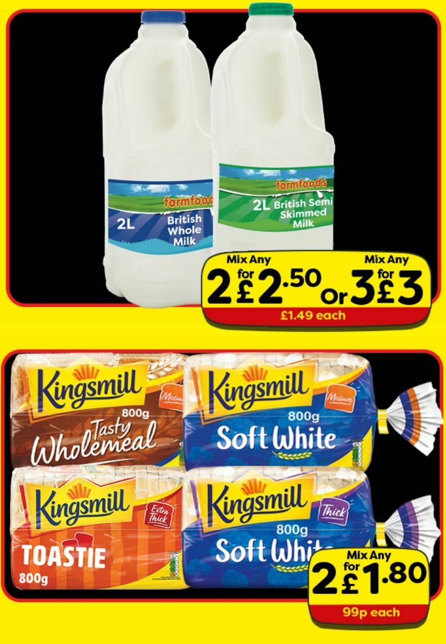 Farmfoods Offers from 3 January