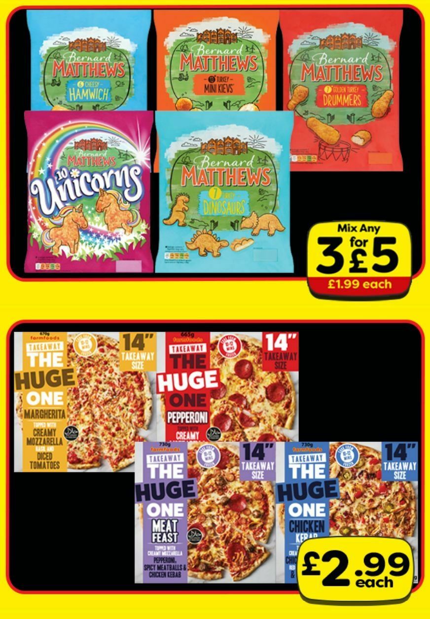 Farmfoods Offers from 3 January