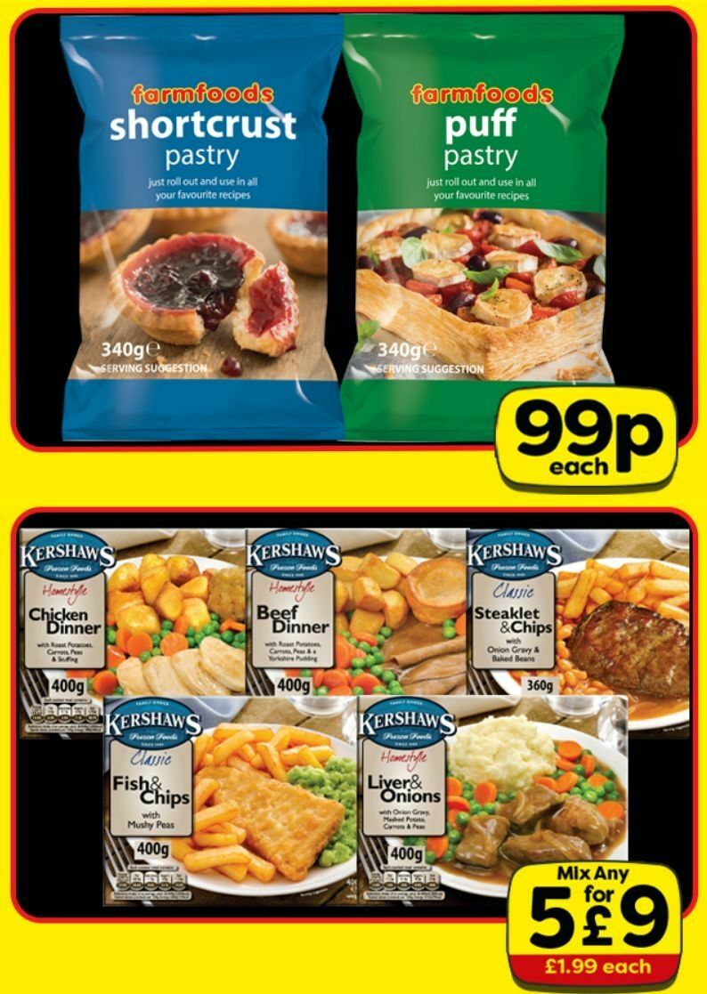 Farmfoods Offers from 20 January