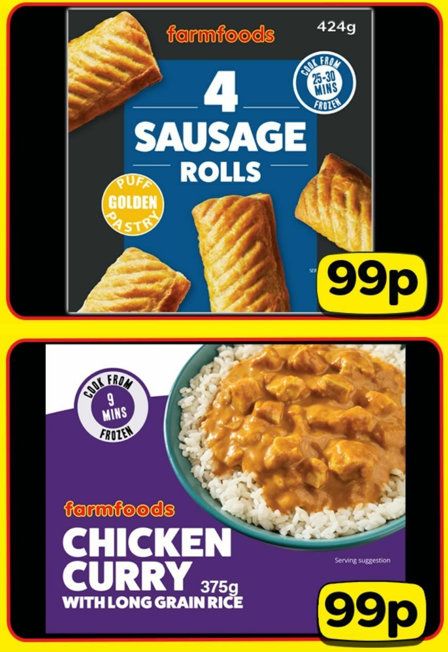 Farmfoods Offers from 3 February