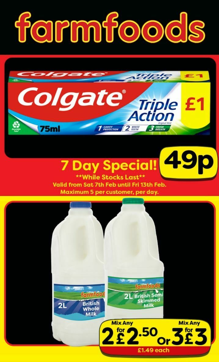 Farmfoods Offers from 7 February