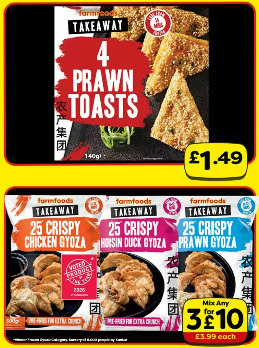 Farmfoods Offers from 14 February