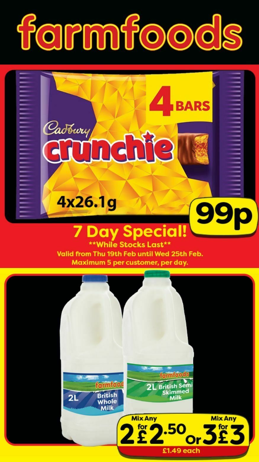 Farmfoods Offers from 19 February