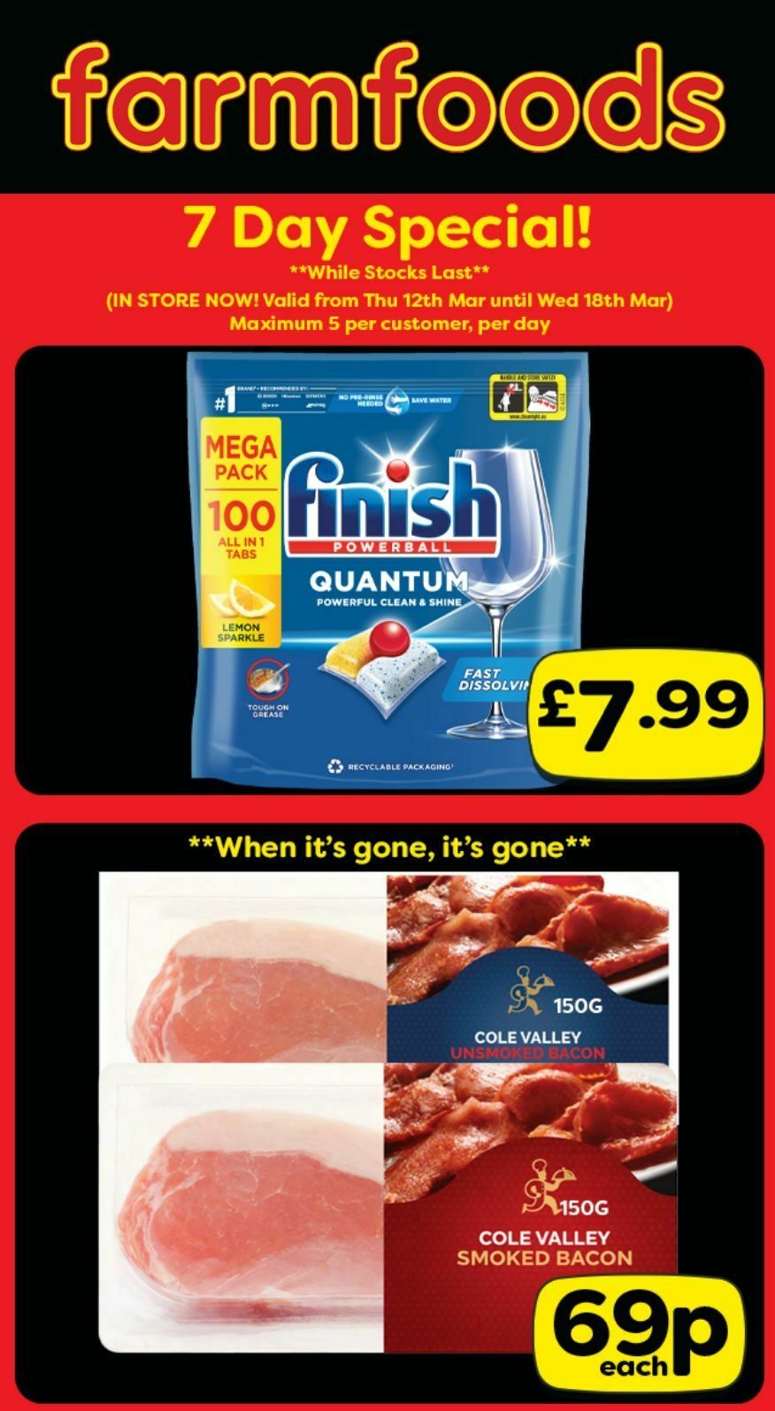 Farmfoods Offers from 12 March