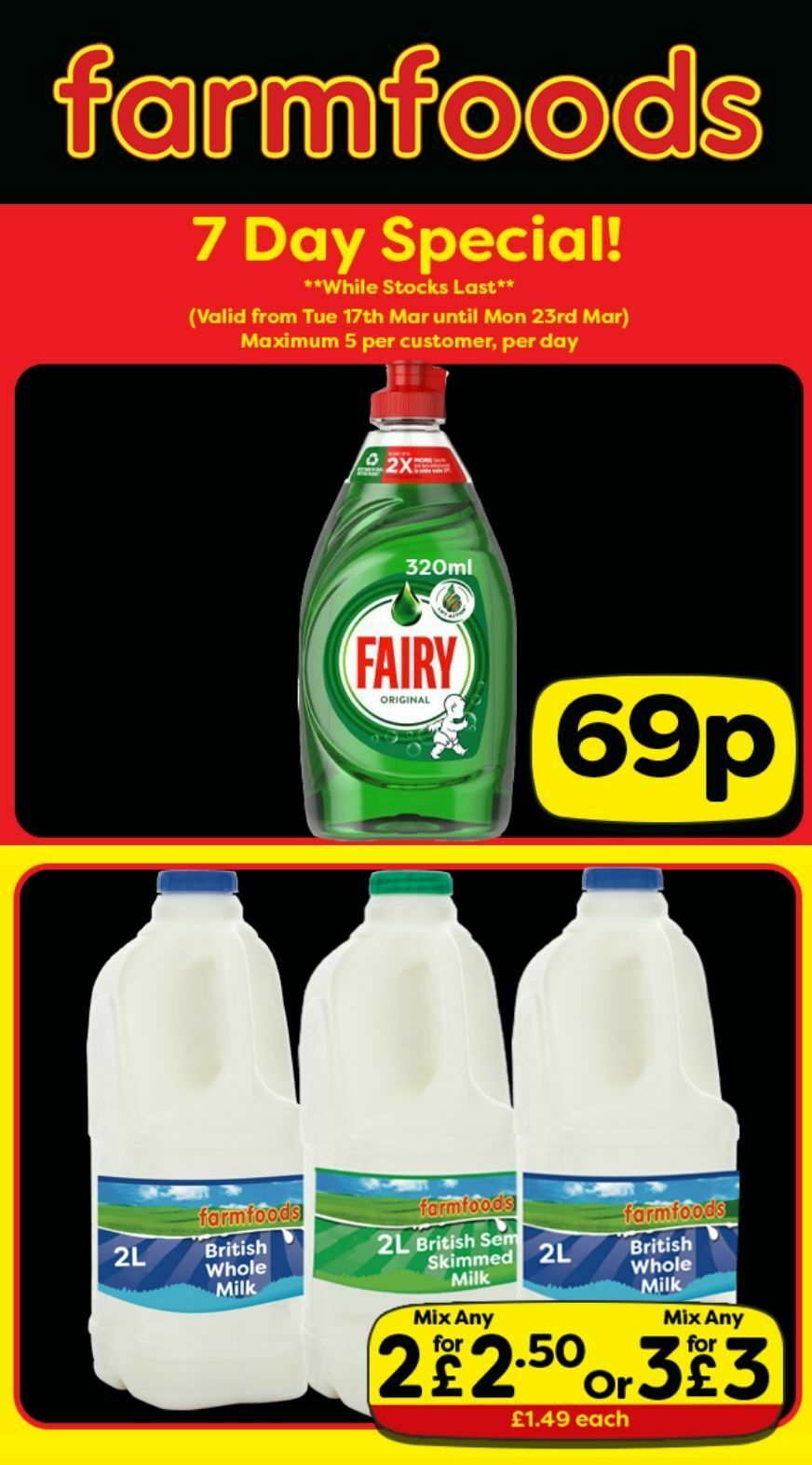 Farmfoods Offers from 17 March
