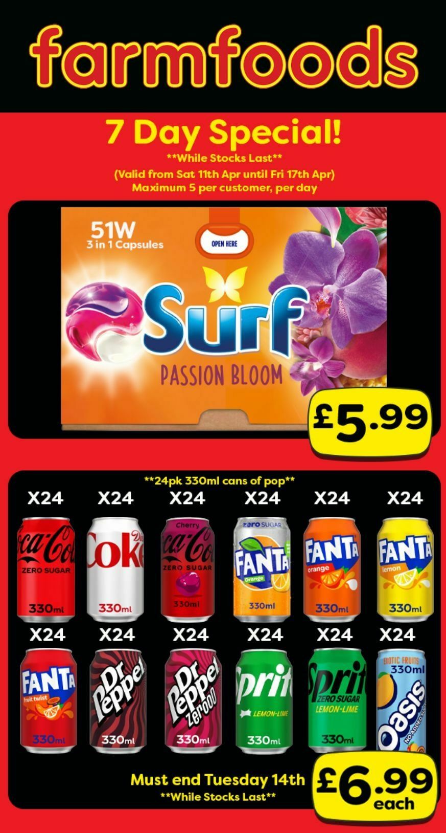 Farmfoods Offers from 11 April