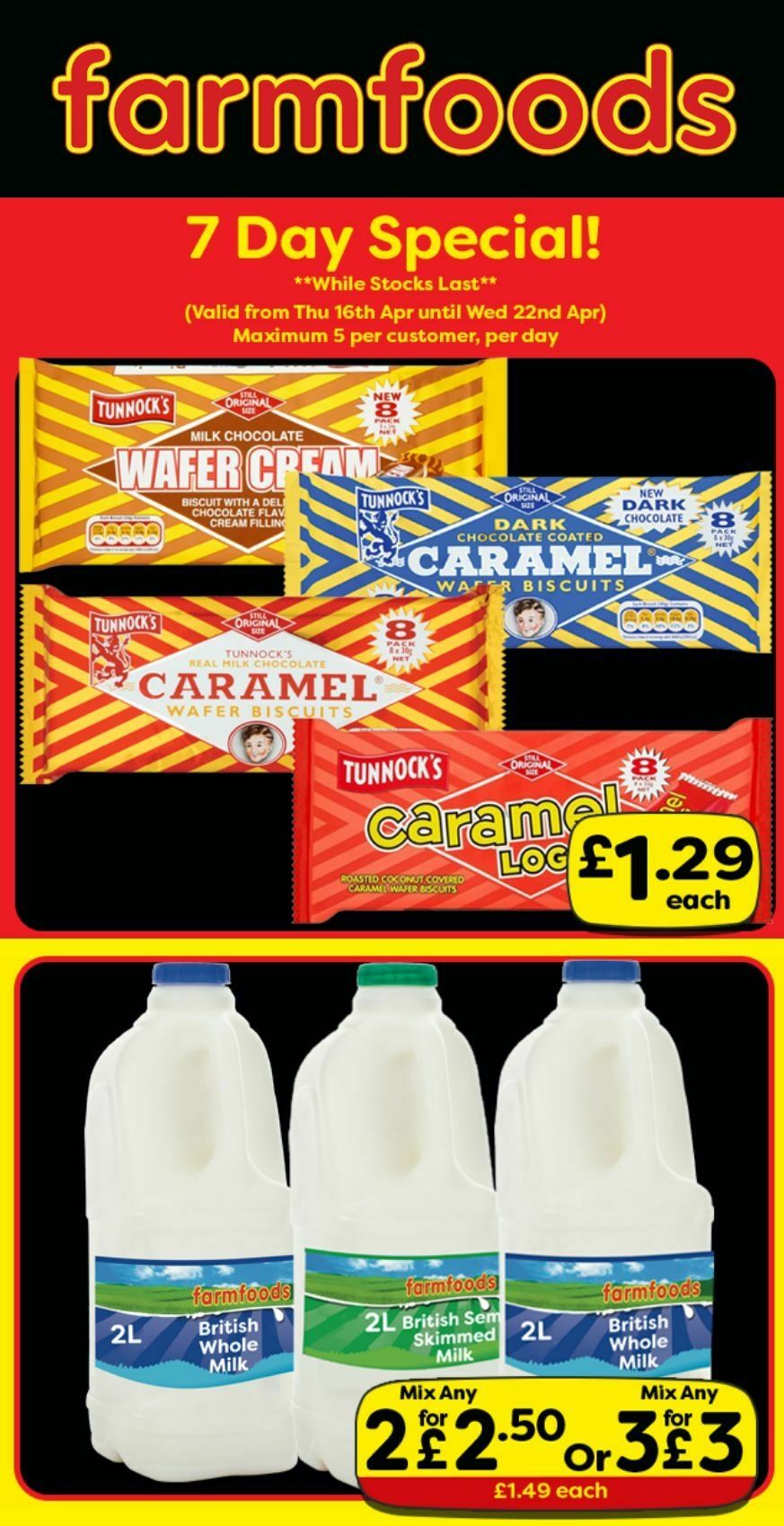 Farmfoods Offers from 16 April