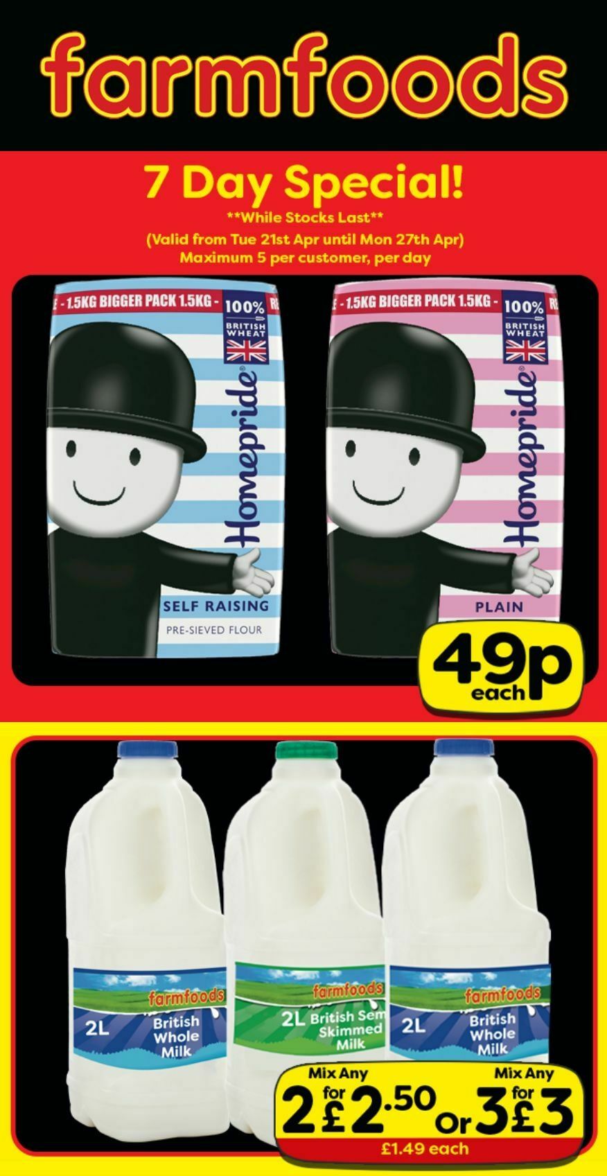 Farmfoods Offers from 21 April