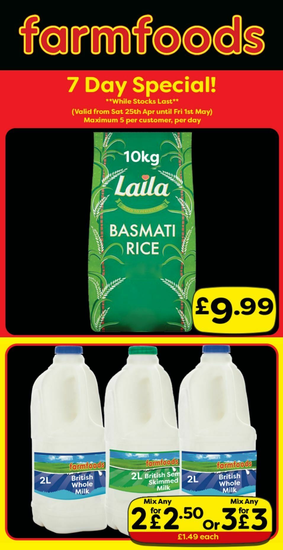 Farmfoods Offers from 25 April