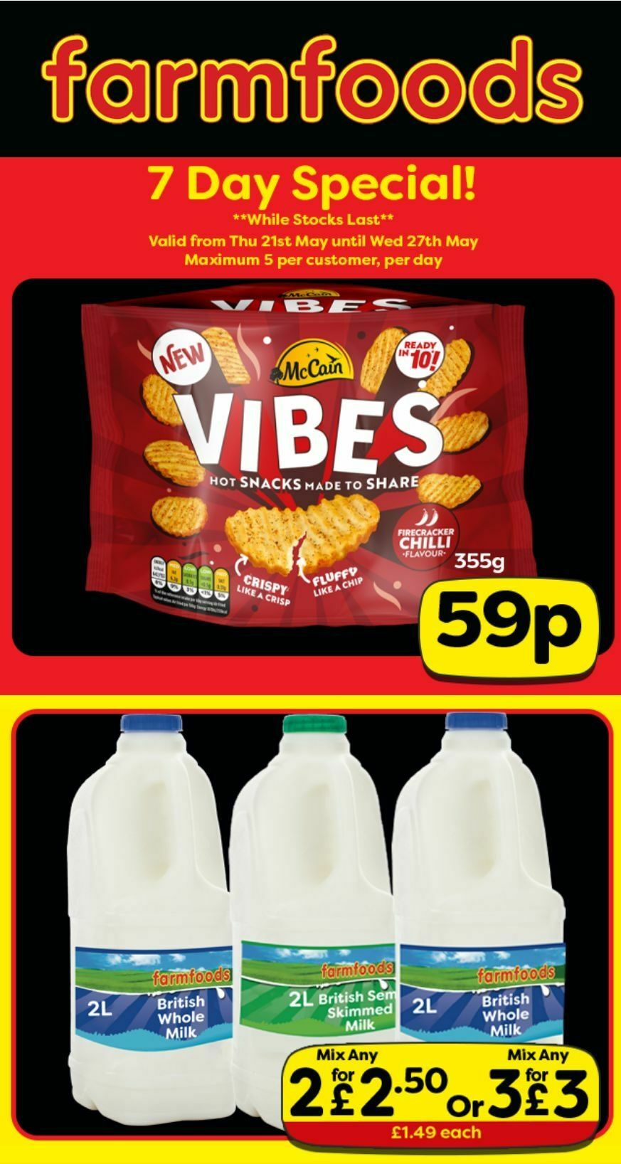 Farmfoods Offers from 21 May