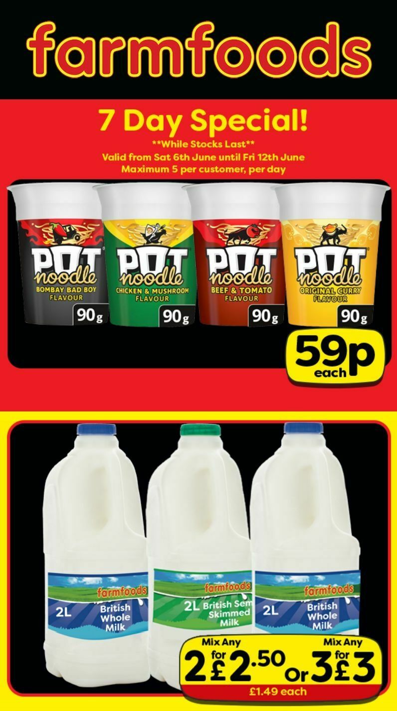 Farmfoods Offers from 6 June