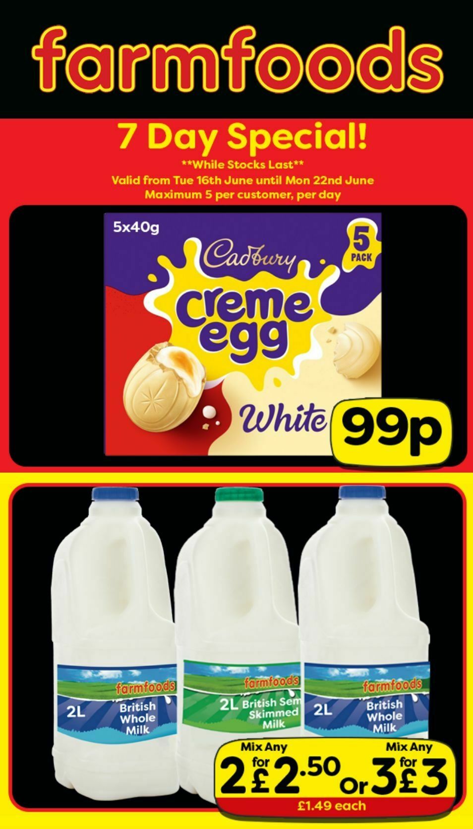 Farmfoods Offers from 16 June
