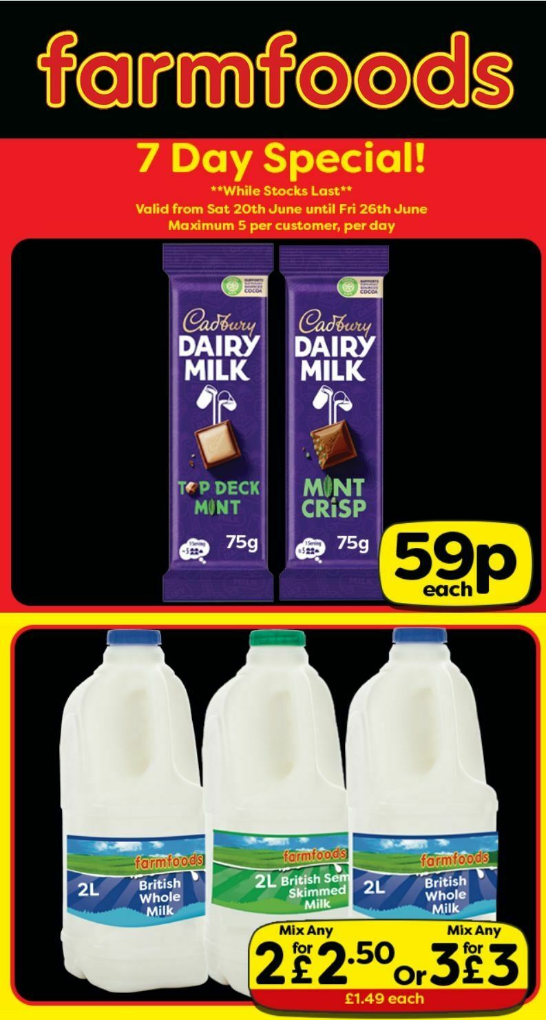 Farmfoods Offers from 20 June