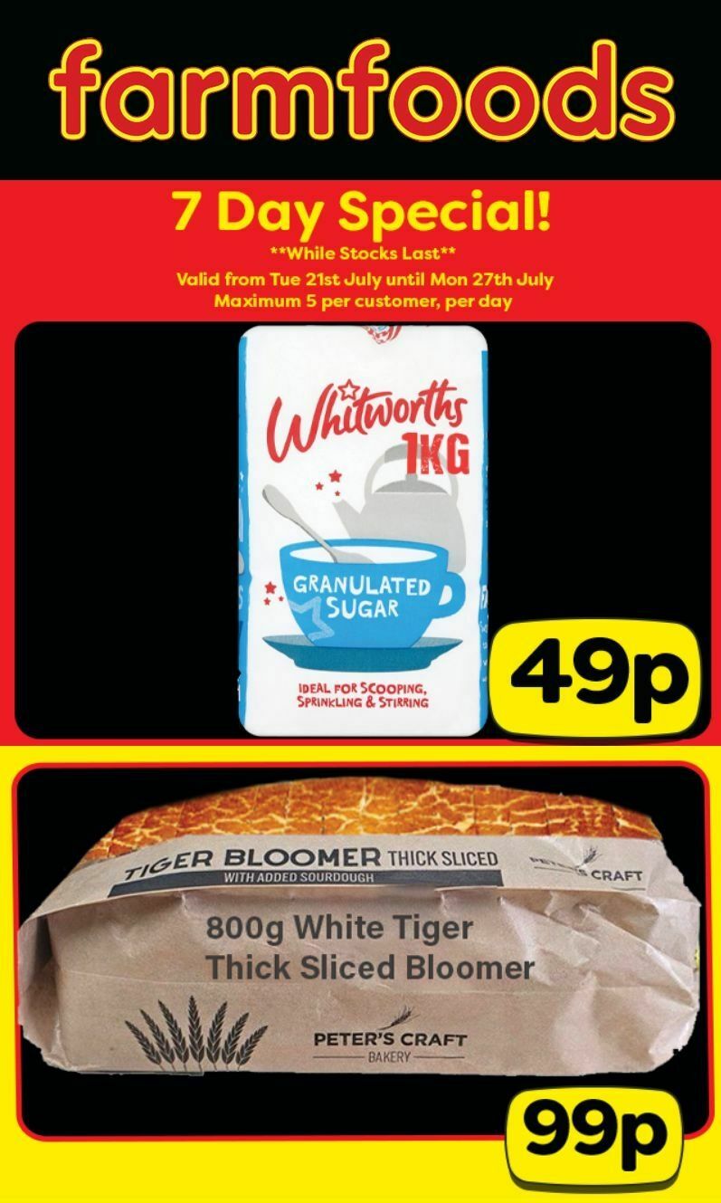 Farmfoods Offers from 21 July