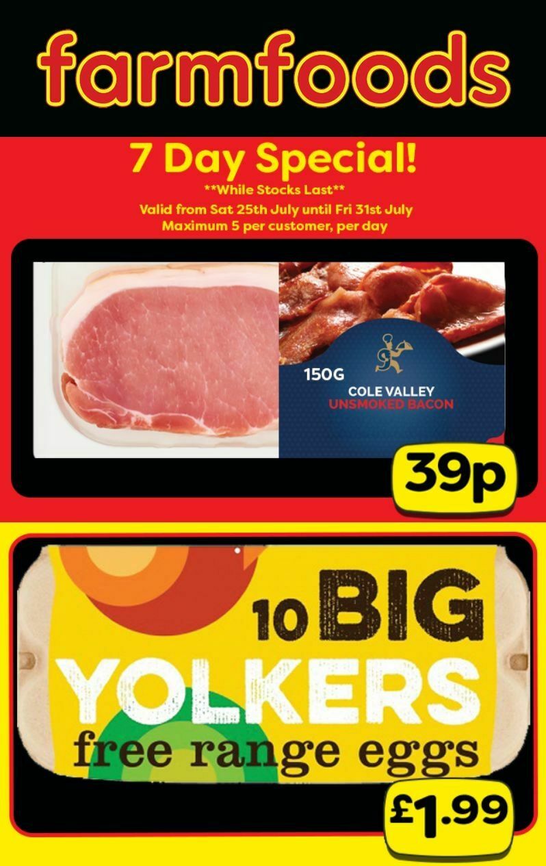 Farmfoods Offers from 25 July